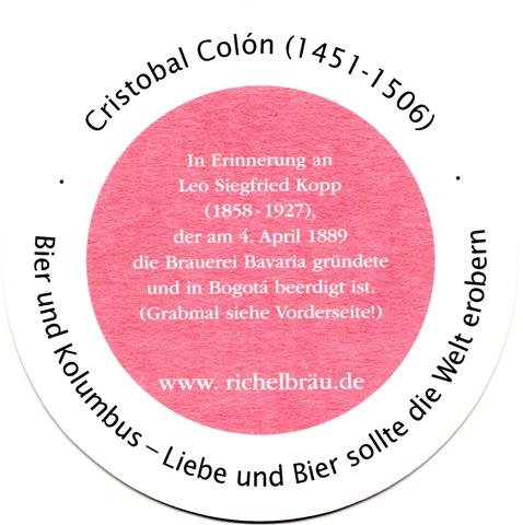 mnchen m-by richel latein 7b (rund200-cristobal colon-schwarzrot)